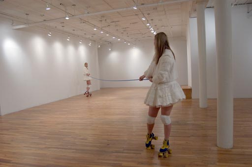 TBL - performance: Ascendant Landing, Artists Space, 2007