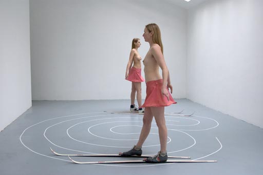 TBL - performance: Long Walk, Barkenhoff, 2006
