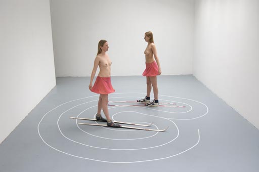 TBL - performance: Long Walk, Barkenhoff, 2006