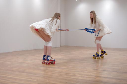 TBL - performance: Ascendant Landing, Artists Space, 2007