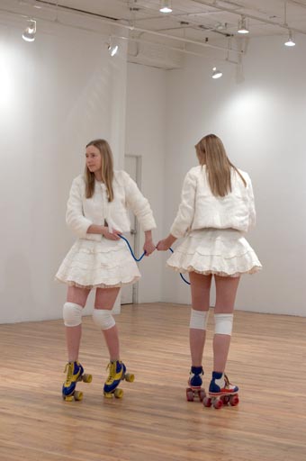 TBL - performance: Ascendant Landing, Artists Space, 2007