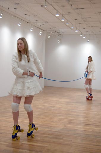 TBL - performance: Ascendant Landing, Artists Space, 2007
