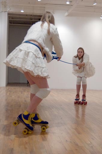 TBL - performance: Ascendant Landing, Artists Space, 2007
