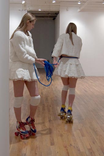 TBL - performance: Ascendant Landing, Artists Space, 2007