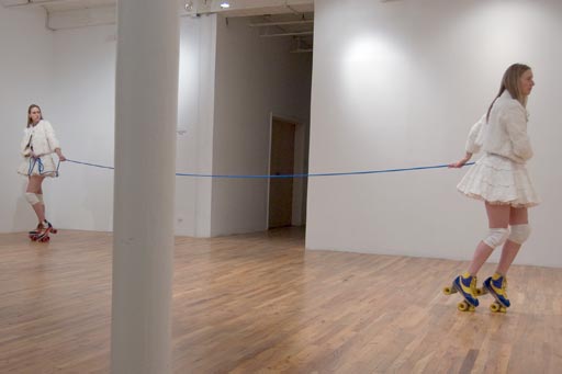 TBL - performance: Ascendant Landing, Artists Space, 2007