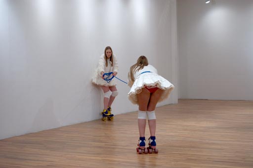 TBL - performance: Ascendant Landing, Artists Space, 2007