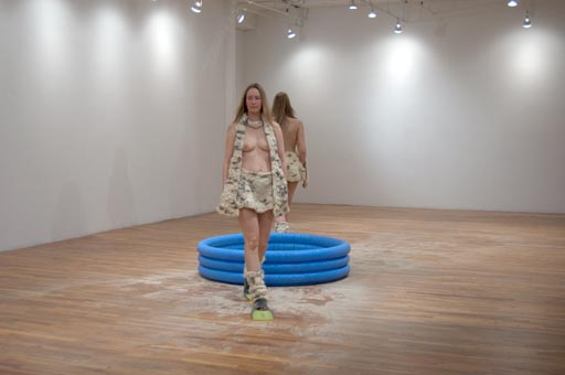 TBL - performance: Big Dip. Artists Space, 2007