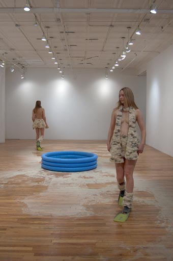 TBL - performance: Big Dip. Artists Space, 2007