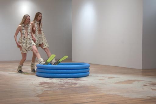TBL - performance: Big Dip. Artists Space, 2007