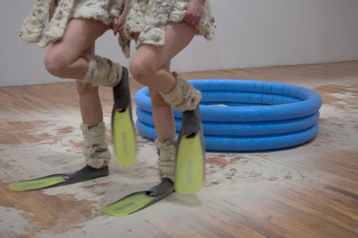 TBL - performance: Big Dip. Artists Space, 2007