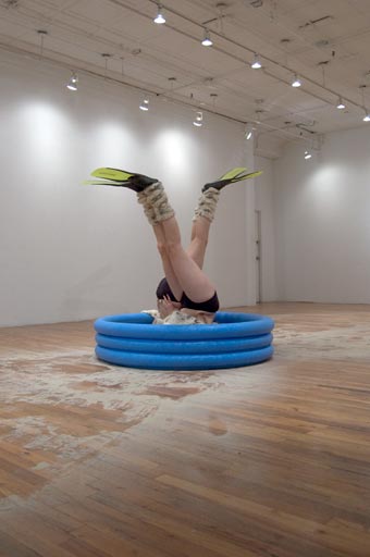 TBL - performance: Big Dip. Artists Space, 2007