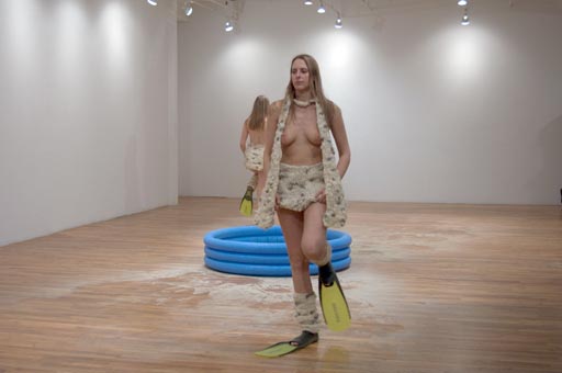 TBL - performance: Big Dip. Artists Space, 2007