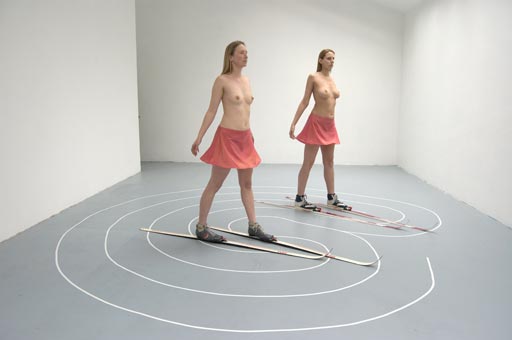 TBL - performance: Long Walk, Barkenhoff, 2006