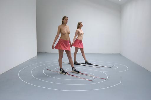 TBL - performance: Long Walk, Barkenhoff, 2006