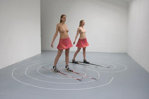 TBL - performance: Long Walk, Barkenhoff, 2006