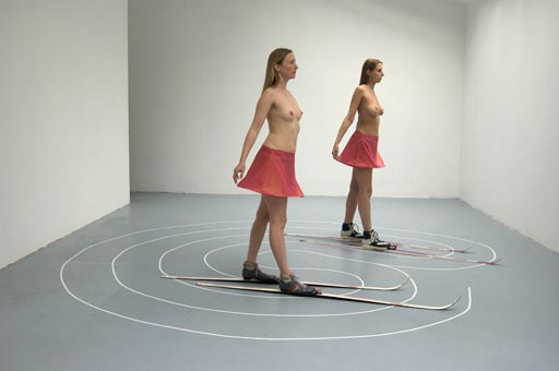 TBL - performance: Long Walk, Barkenhoff, 2006