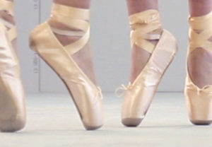 TBL Performance Gentle Force - TBL ballet shoes close up