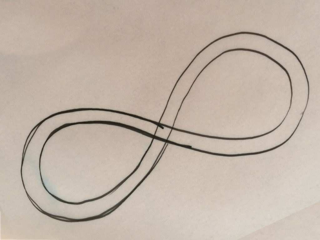 TBL Shape Big Dip - eternity symbol